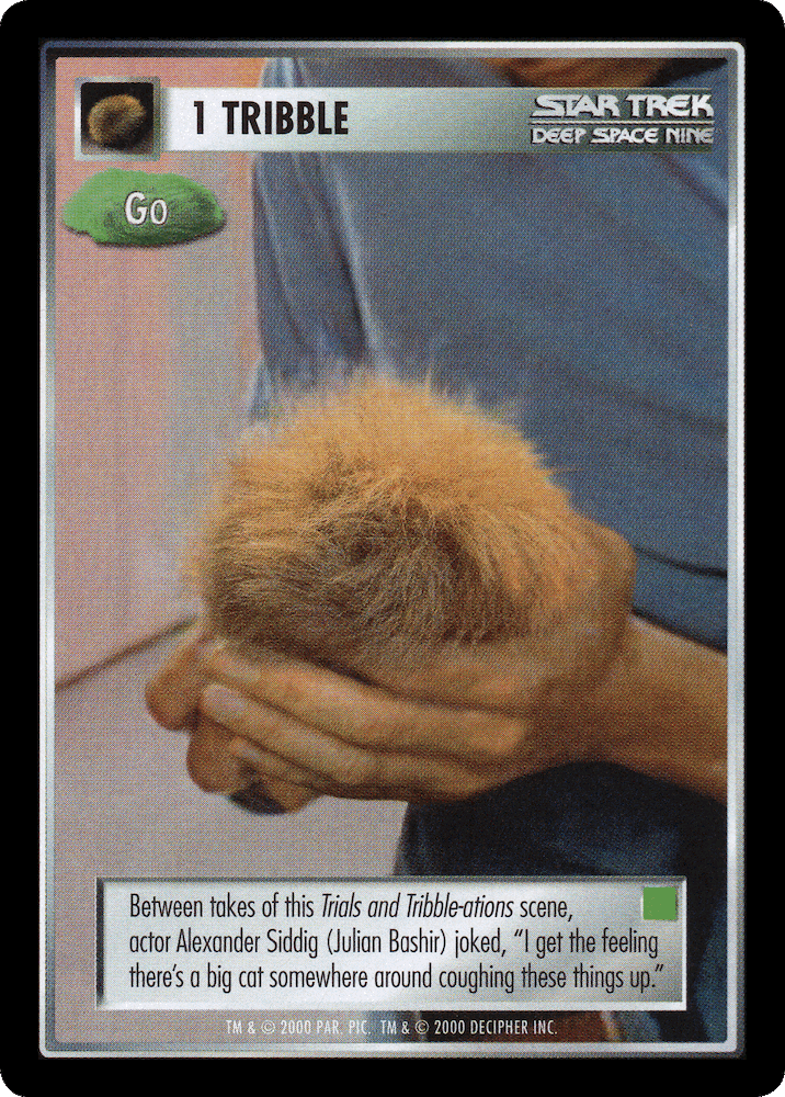 1 Tribble - Go (Green)